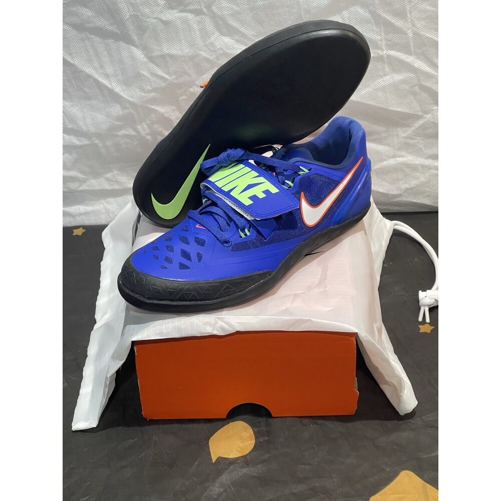 New Men’s 10 Nike Zoom Rotational 6 Throwing Shoes Racer Blue 685131-400
